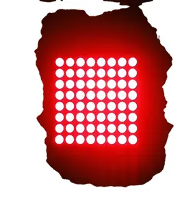 Led-Werbemodul 64 * 32 LED-Punkt-Matrixmodul einzeln rot P3.75 Verkehrsvariable Led-Videowand-Anzeigenmodul