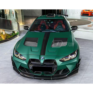CMST V2 Style Dry Carbon Fiber Front Lip For BMW G80 G81 M3 G82 G83 M4 2020-2024 Upgrade <b>Kits</b> - Product Image 5