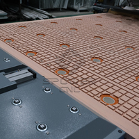 Routeur CNC 3 axes ATC pour le travail du bois à prix compétitif 1325/1530/2030, avec table à vide pour la fabrication d'armoires