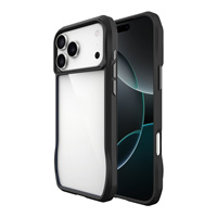 Coque de Protection Arrière Rigide PC Transparente avec Bordure en TPU Souple pour iPhone 17 Pro Max, iPhone 17 Air et iPhone 17 Pro