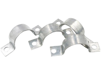 Collier de serrage en U à double trou en acier inoxydable 304 pour conduite électrique, raccords de tuyauterie métallique, boulons, garantie 3 ans, OEM/ODM