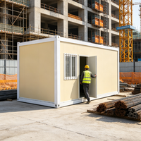 Maison mobile moderne en kit, petite maison modulaire portable préfabriquée en conteneur