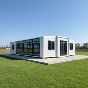 Maison conteneur préfabriquée <span class=keywords><strong>mobile</strong></span> et extensible sur mesure de 20, 30 ou 40 pieds avec salle de bain et cuisine, maison portable préfabriquée - Product Image 2