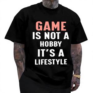 Camisetas Divertidas Unisex con Estampado Gráfico, Camiseta de Cuello Redondo, Peso de la Tela 200 Gramos, Regalo para Papá, Hecho para Modelos - Product Image 1