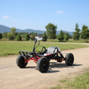 Kart de <span class=keywords><strong>course</strong></span> professionnel <span class=keywords><strong>4</strong></span> <span class=keywords><strong>roues</strong></span> 2026, moteur essence 90cc <span class=keywords><strong>4</strong></span>/6 pouces deux temps, pour adultes et enfants, vitesse maximale 35 km/h - Product Image 2