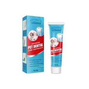 カスタムロゴYegbong安全な植物エキス犬と猫のための高度なペットデンタルケア歯磨き粉