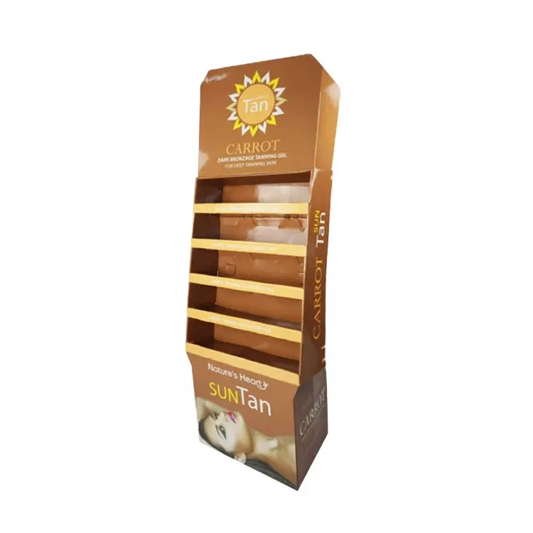 Vitamin Bottle Supplement Display Racks For Pharmacy stores, Cardboard Medicine Store Retail Pharmacy Display Stand