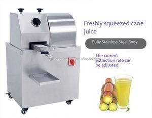 Commercial Sugarcane Juicer Machine Sugarcane Juicer Machine Sugar Cane <b>Juice</b> Making Machine 1100W 3 Rolls Grinder <b>Extractor</b> - Product Image 2
