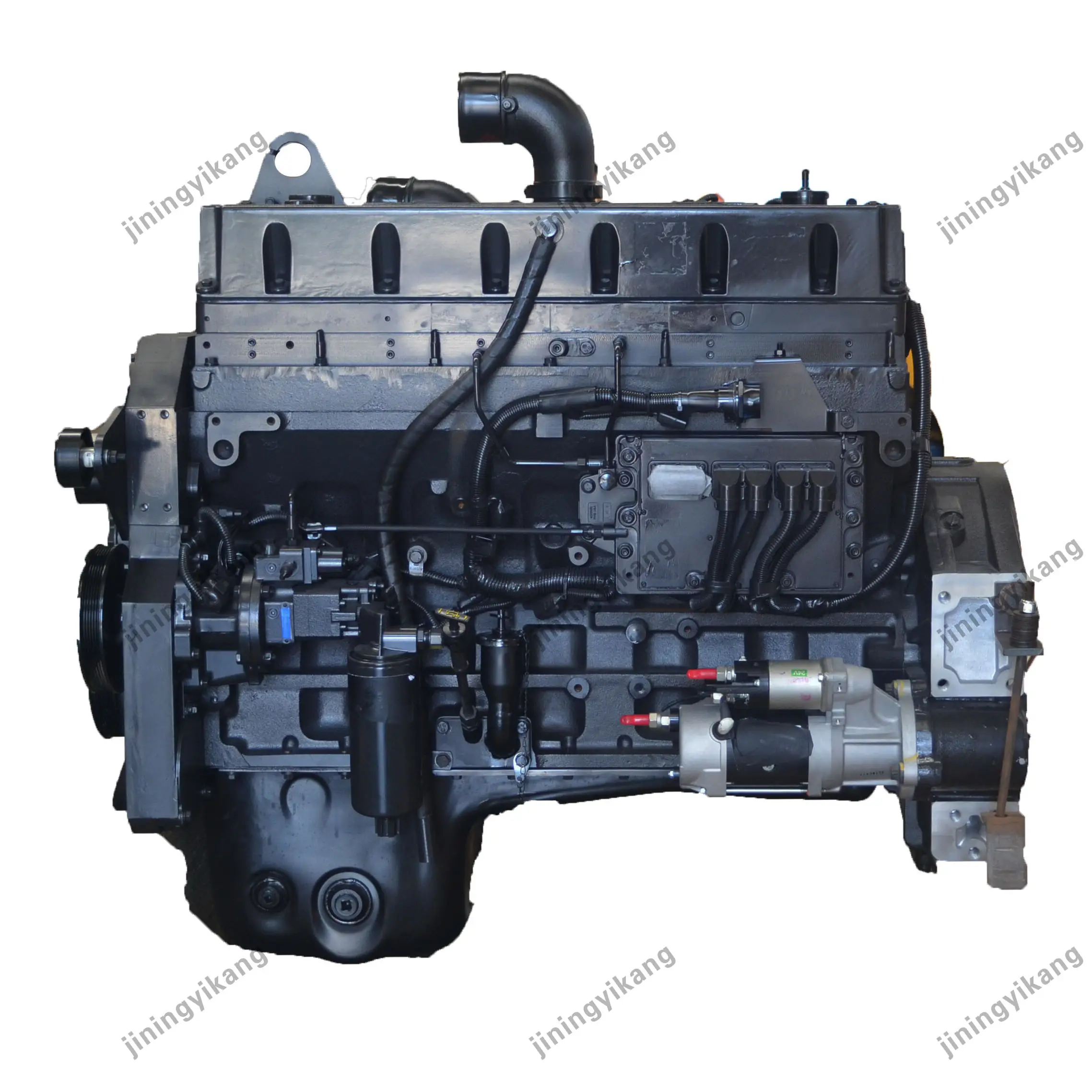 Six Cylinder Air Cooled ISM11E4 308 Diesel Engine Assembly ISM11 M11 Machinery Engines For Excavator Engine