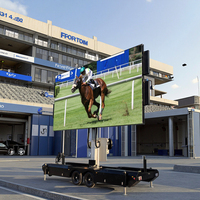 Écran vidéo LED JCT EF8 extérieur couleur pleine IP65 P6 avec animation et graphiques pour la publicité sur camion/remorque (SDK activé)