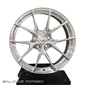 Jantes forgées personnalisées VS-5RS Brushed Clear Race Silver Deep Concave Matte Black compatibles Tesla <span class=keywords><strong>Model</strong></span> 3 <span class=keywords><strong>Y</strong></span> S X, jantes en alliage monobloc - Product Image 5