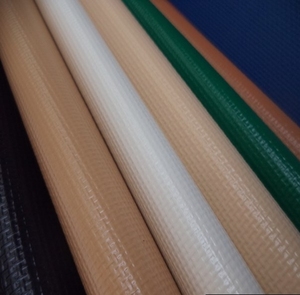 Rouleau de tissu imperméable en bâche PVC 300D 500D 1000D avec revêtement PVC pour tente, auvent, pare-soleil, couverture de camion - Product Image 3
