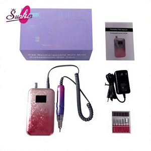 <span class=keywords><strong>Lime</strong></span> à ongles électrique rechargeable SK P30 rose pailleté de luxe abordable avec <span class=keywords><strong>batterie</strong></span> 4000 mAh et écran en verre pour salon - Product Image 3