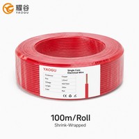 Cable Eléctrico Multicolor de Cobre Trenzado con Aislamiento de PVC, 450/750V Clase 2, para Cableado de Viviendas