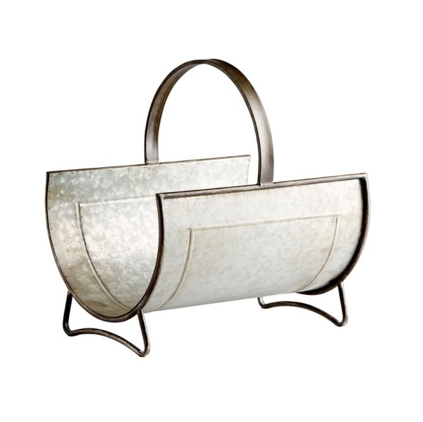 Galvanised Decorative Magazine Holders