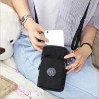 Sac bandoulière pour téléphone portable en tissu Oxford, petit format, unisexe, à porter autour du cou, vertical, style pochette de bras ou de poignet, porte-monnaie – Vente en gros, Nouveauté