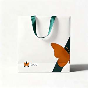 Sac en papier recyclable personnalisé à conception rapide, directement de l'usine, emballage écologique avec marquage personnalisé - Product Image 2