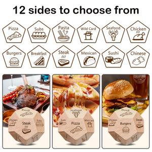 Jouet de dés en bois de hêtre massif pour adultes - Product Image 2