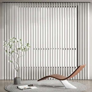 <span class=keywords><strong>Tende</strong></span> <span class=keywords><strong>Elettriche</strong></span> Moderne a Scorrimento Verticale <span class=keywords><strong>Oscuranti</strong></span> Personalizzate per Finestre alla Francese con Tessuto Trasparente - Product Image 4