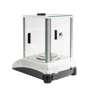 300g 0,001g Präzisionswaage Externe Kalibrierung Digitale Laborwaage mit Windschutz - Product Image 2