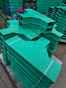 HF High Strength FRP Cable Tray <b>Channel</b> Premium Fiberglass Products Hot Sale Fiber Reinforced <b>Plastic</b> Cable Tray - Product Image 3