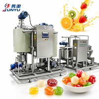 Heerlijke harde tropische fruit punch complete set snoep productiemachines voor de productie van harde snoepjes