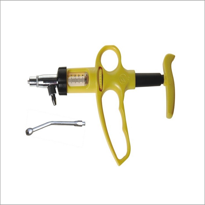Automic Syringes Gun Type Adjustable Veterinary Syringe