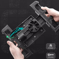 Support universel pour tablette de voiture, support de téléphone portable en aluminium, support de tablette portable pour appuie-tête de siège arrière, support de tablette pour Ram