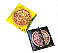 Boîte à pizza en papier kraft ondulé avec poignée, personnalisable en usine, impression de logo, format personnalisé, laminée, jetable, pour emballage alimentaire à emporter
