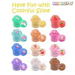 Vente flash - Slime nuageux non toxique, non collant, 50 ml, slime en coton coloré, slime beurreux moelleux - Product Image 3