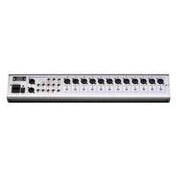 Console de mixage professionnelle 14 canaux GBA-14 avec 99 DSP, alimentation fantôme 48V, effet répétition, lecture et enregistrement USB, mixeur audio Bluetooth