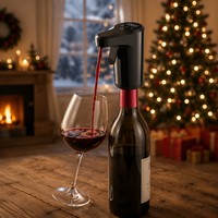 Cadeau de Noël : Distributeur de vin électrique intelligent et quantitatif, décanteur de whisky de bureau, aérateur et verseur de vin automatique USB pour la maison et les fêtes