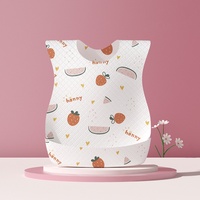 Bavoirs jetables pour bébés, serviettes de salive sans lavage, portables, imperméables, en tissu non tissé, fabriqués en Chine
