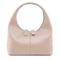 Sacs à main mini hobo en cuir PU souple de haute qualité, pochettes en cuir souple pour femmes