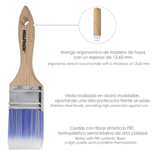 Spazzola professionale Plus con larghezza 60 mm. - Product Image 4