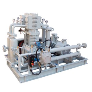 Compresseur de fréon haute pression industriel lourd, monté sur chenilles, à raccordement direct, refroidi par eau, de type piston - Product Image 5