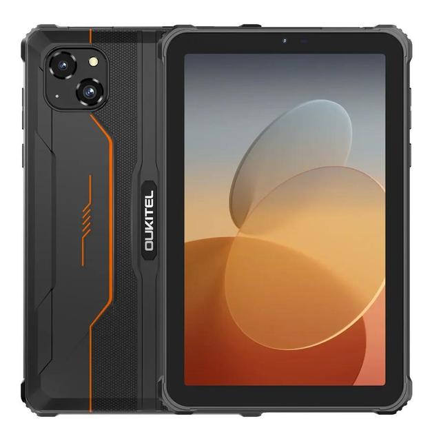 For RT3 Pro 8-Inch Industrial Rugged Tablet IP68/IP69K Waterproof Android 14 Octa Core 16GB 128GB NFC 4G for Outdoor Work