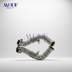 Tubo de Escape de Acero Inoxidable 304 para BMW X6M E71 (2009-2014) S63 4.4L Twin Turbo |   Tubo de Escape de Alto Rendimiento para Carreras - Product Image 4