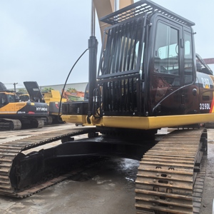 รถขุด CAT 329DL สีเหลือง อุปกรณ์ก่อสร้างสำหรับงานหนัก พร้อมบุ้งกี๋ขุดขนาด 0.32 ลูกบาศก์เมตร น้ำหนักใช้งาน 22 ตัน - Product Image 4