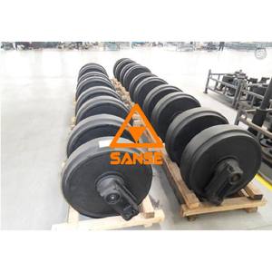 ที่มีคุณภาพสูงรถขุดช่วงล่างชิ้นส่วนลูกกลิ้งคนขี้เกียจสำหรับ DH300 DH300-5 DH300-<span class=keywords><strong>7</strong></span>เครื่องจักรด้านหน้าคนขี้เกียจล้อคนขี้เกียจ - Product Image 6