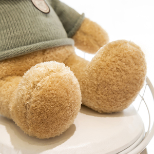 Il peluche di peluche di peluche di grandi dimensioni su misura dell'orso di peluche è morbido e adatto ai bambini come cuscino regalo. - Product Image 5