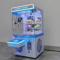 Lifun Super Mega Arcade Crane Prize Locker Bill Acceptor Card Reader Soft Toys Candy Gift Game Equipment Mini Claw Machine