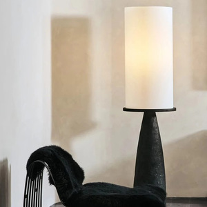 Floor <b>Lamp</b> Wabi Sabi Style Led Light Source <b>Switch</b> Control 3 5 Square Meter Irradiation Area Decorative Ambient Lighting - Product Image 3