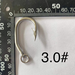 Shark sea paslanmaz çelik tek kanca Halibut Tuna Ringed daire köpekbalığı ve Marlin türlerinin cazibesi balıkçılık için - Product Image 2