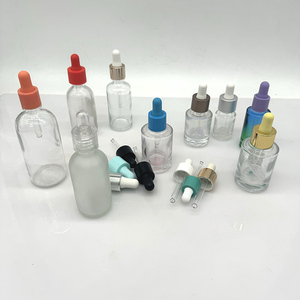 Botella de Aceite Transparente de 30ml 50ml con Gotero de Colores para Envasado de Esencias para el Cuidado de la Piel - Product Image 6