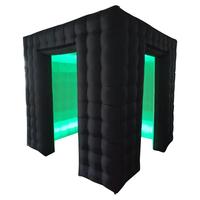 Tente de fête gonflable géante extérieure Aero Chapiteau cubique gonflable personnalisé imperméable pour discothèque