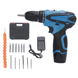 プロフェッショナル12V電気ドリルキットハイパワー手持ち式リチウムイオンバッテリー電気ドリル - Product Image 2