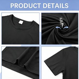 Camiseta Sublimada con Logotipo, Camiseta Negra Personalizada, Camiseta al por Mayor con Envío Gratuito, Camiseta con Logotipo Personalizado, Camiseta Blanca - Product Image 3