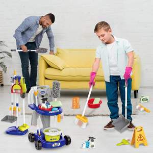 Ensemble <span class=keywords><strong>de</strong></span> jouets <span class=keywords><strong>de</strong></span> nettoyage pour enfants, 29 pièces, kit éducatif d'entretien ménager, ensemble d'outils <span class=keywords><strong>de</strong></span> nettoyage pour maison <span class=keywords><strong>de</strong></span> jeu, jouets - Product Image 4