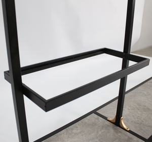 Cintre de vêtements meubles montage <span class=keywords><strong>chevalet</strong></span> en métal présentoirs <span class=keywords><strong>pour</strong></span> magasin de détail Boutique magasin étagères vêtements présentoir - Product Image 5